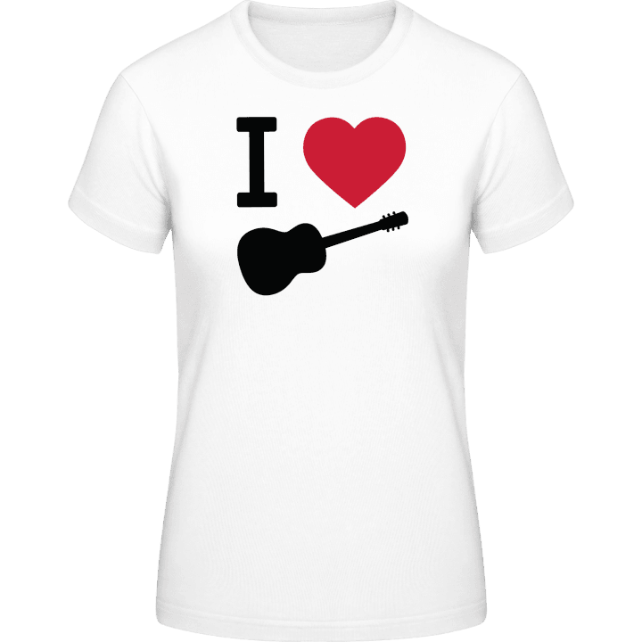 I Love Guitar T-shirt pour femme 0 image