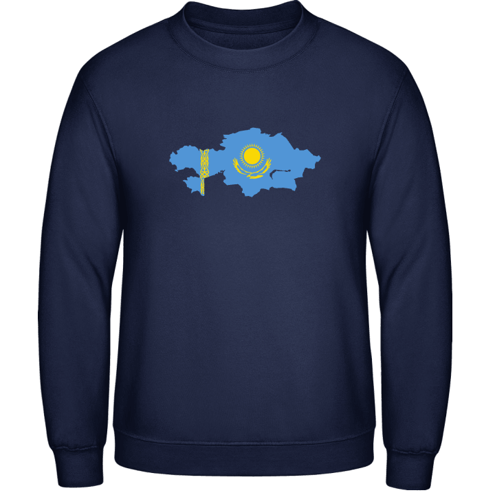 Kazakhstan Map Sweatshirt contain pic