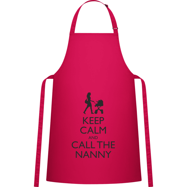 Keep Calm And Call The Nanny Kitchen Apron contain pic