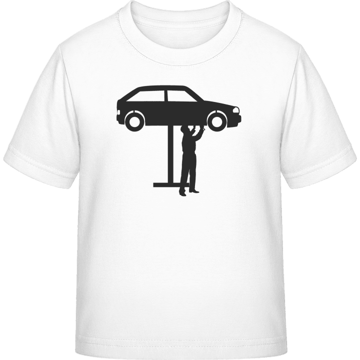 Motor mekaniker T-shirt för barn contain pic