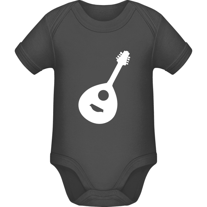 Mandolin Silhouette Baby Strampler 0 image