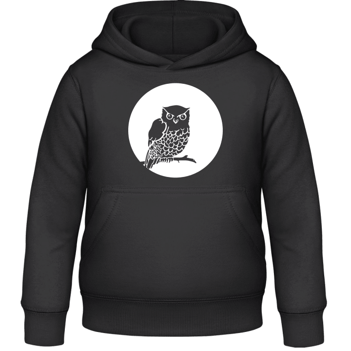 Owl and Moon Felpa con cappuccio per bambini 0 image