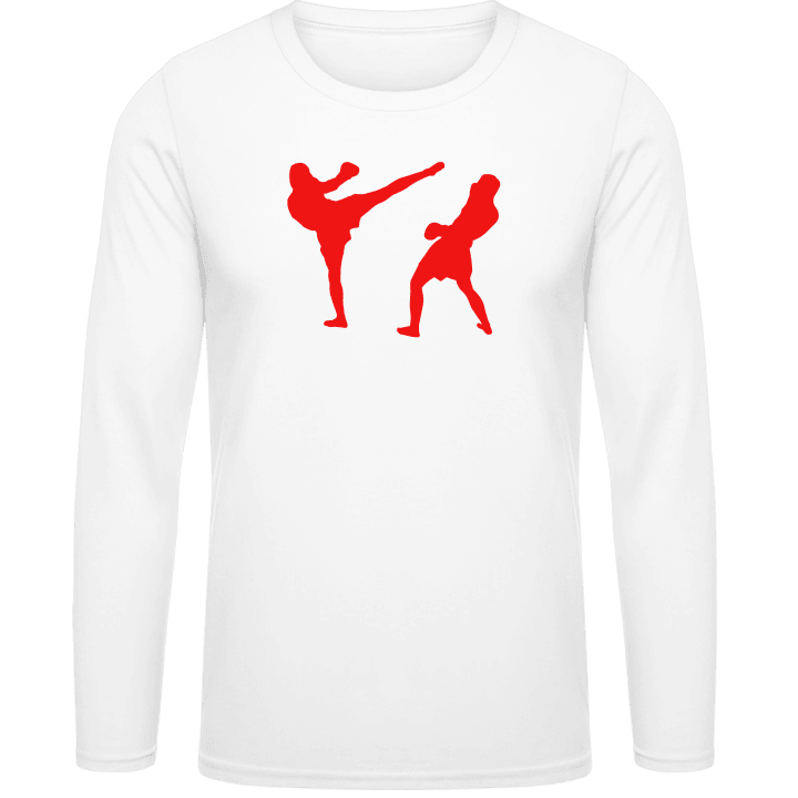 Muay Thai Fighter T-shirt à manches longues contain pic