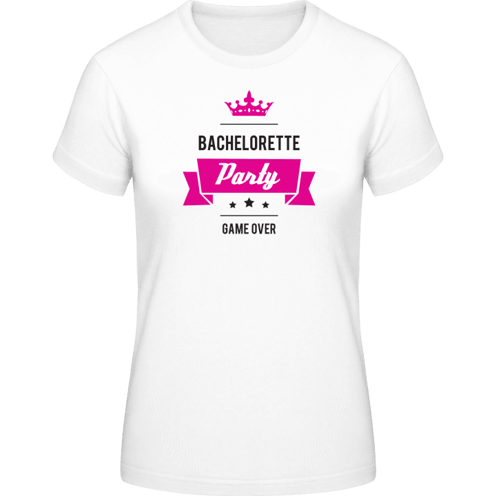 Bachelorette Party Game Over T-skjorte for kvinner 0 image