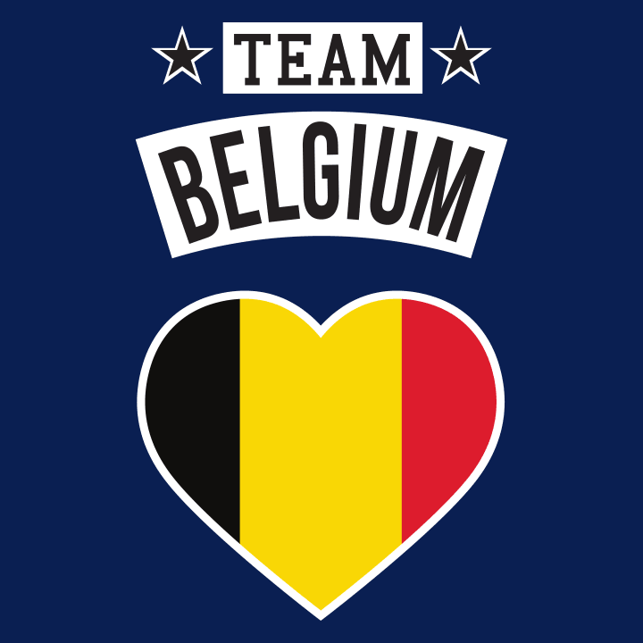 Team Belgium Heart T-skjorte 0 image