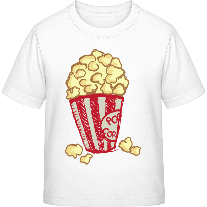 Popcorn T-shirt för barn contain pic