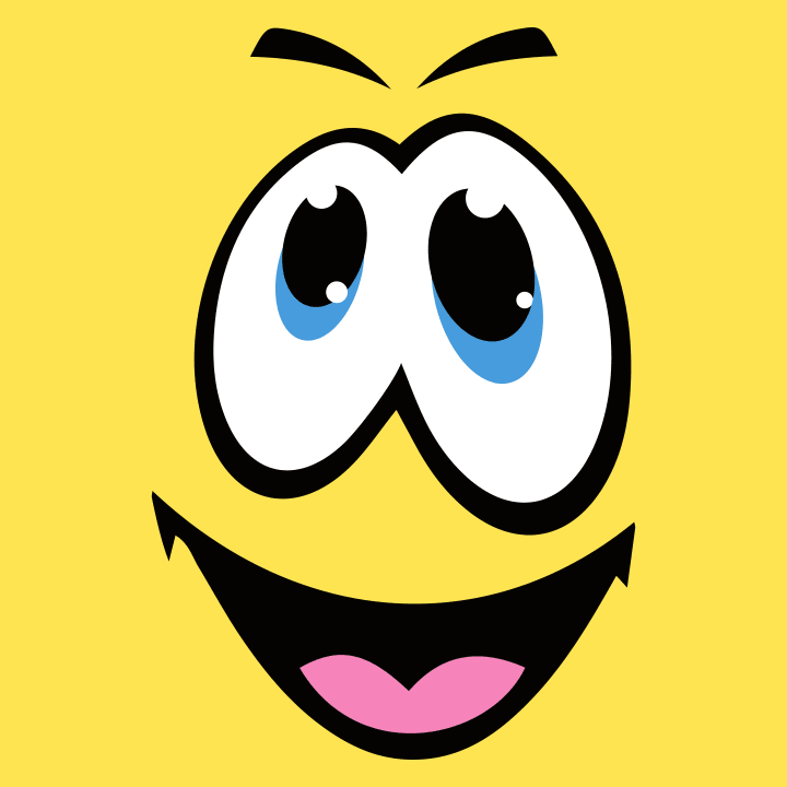 Happy Face Smiley T-shirt för bebisar 0 image