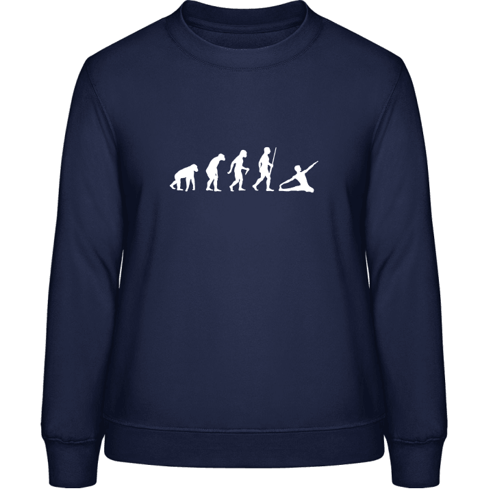 Gymnast Evolution Vrouwen Sweatshirt contain pic