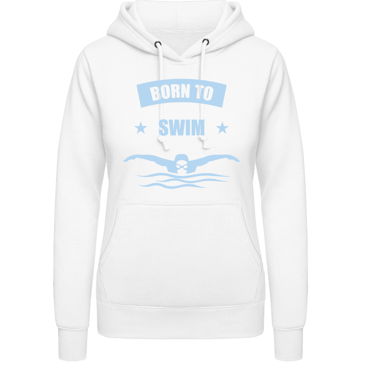 Born To Swim Sweat à capuche pour femme contain pic