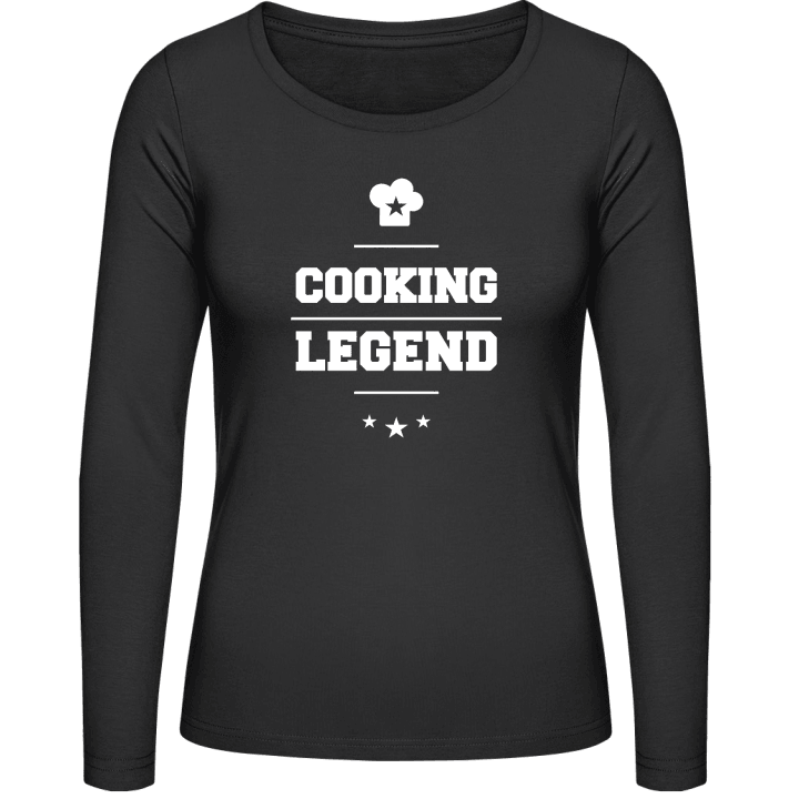 Cooking Legend Kvinnor långärmad skjorta contain pic