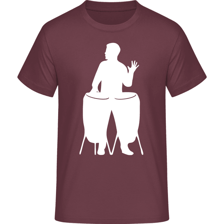 percussionniste Silhouette T-Shirt 0 image