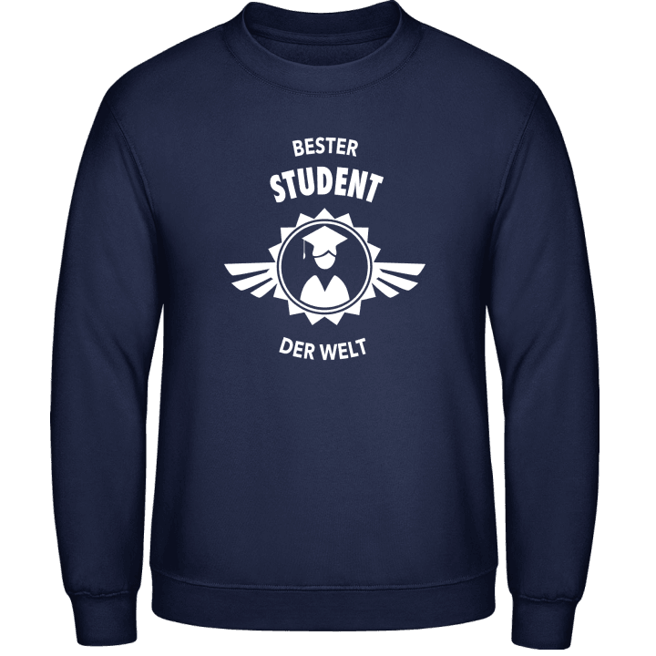 Bester Student der Welt Sudadera contain pic