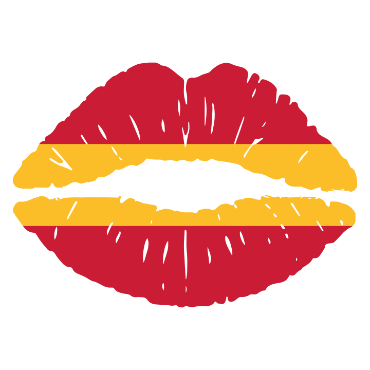 Spanish Kiss Flag Delantal de cocina 0 image