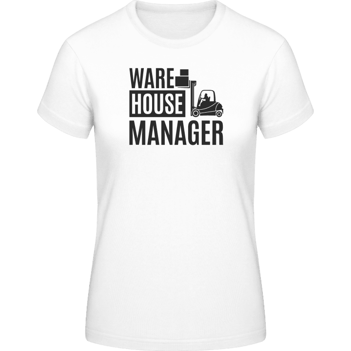 Warehouse Manager T-skjorte for kvinner contain pic