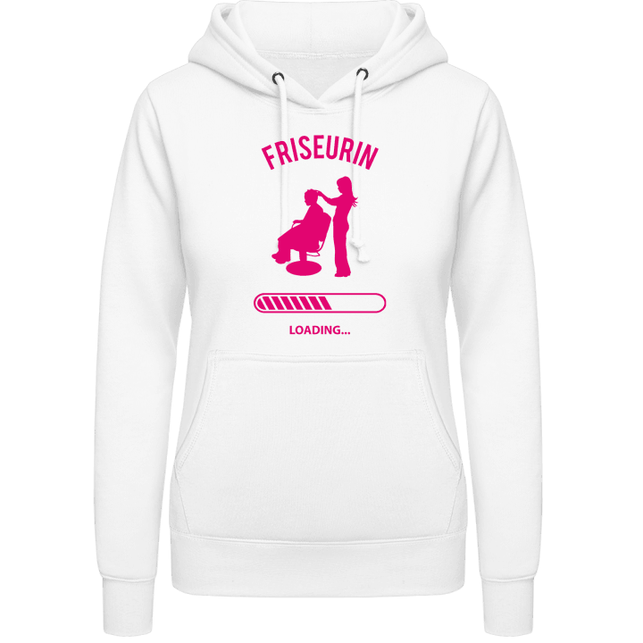 Friseurin Loading Vrouwen Hoodie contain pic