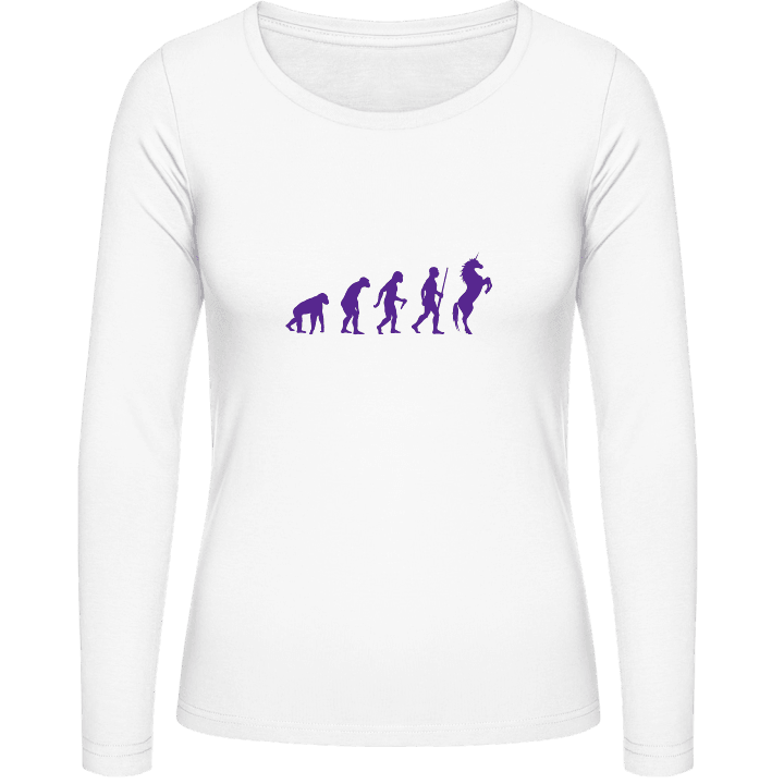 Unicorn Evolution Camisa de manga larga para mujer 0 image