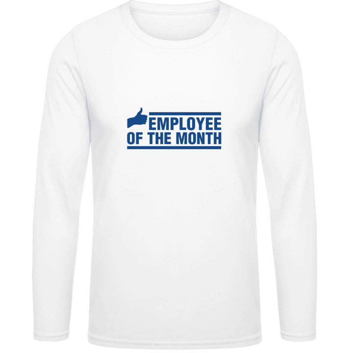 Employee Of The Month Shirt met lange mouwen contain pic