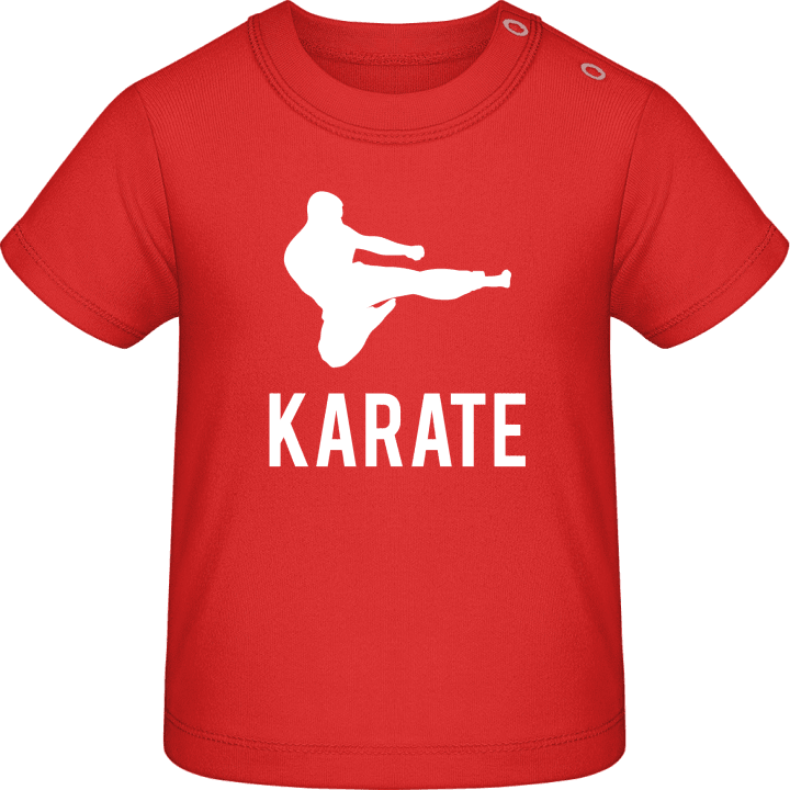 Karate T-shirt för bebisar contain pic