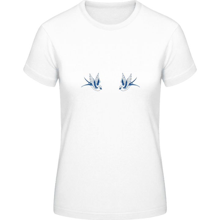Swallow Tattoo T-skjorte for kvinner 0 image