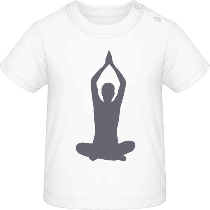 Yoga Practice Baby T-skjorte contain pic