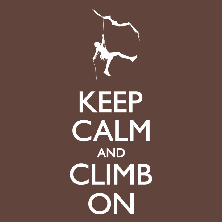 Keep Calm and Climb on Vrouwen Lange Mouw Shirt 0 image