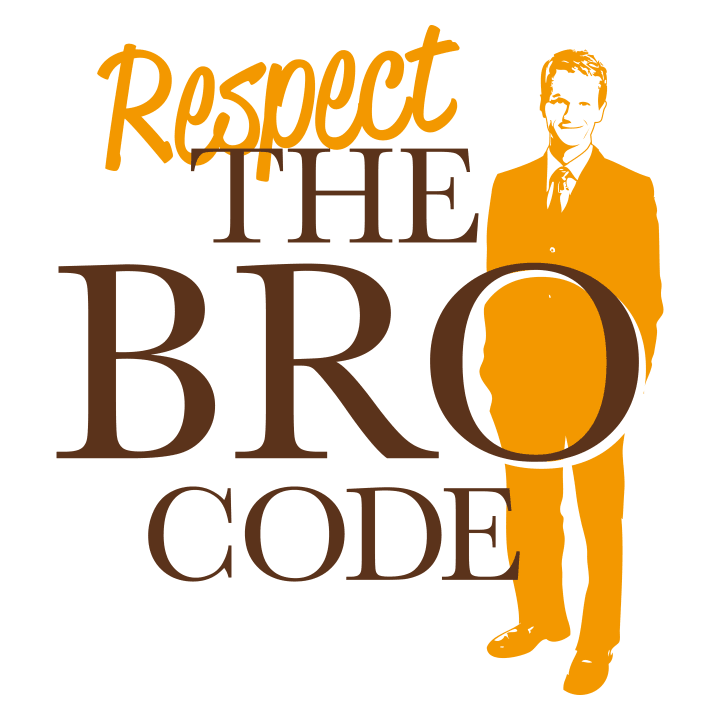 Respect The Bro Code Frauen T-Shirt 0 image