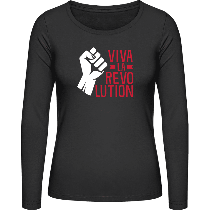 Viva La Revolution Frauen Langarmshirt contain pic