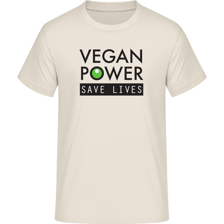 Vegan Power Save Lives T-Shirt 0 image