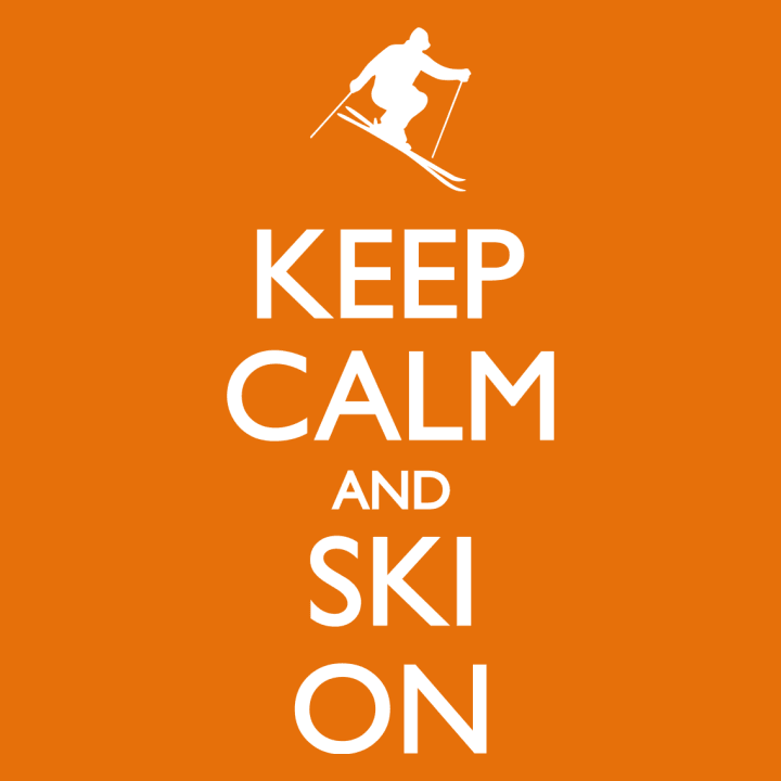 Keep Calm and Ski On Lasten t-paita 0 image