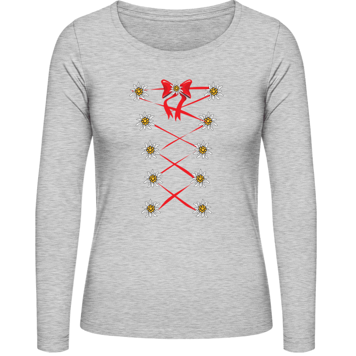 Dirndl Edelweiss Vrouwen Lange Mouw Shirt 0 image