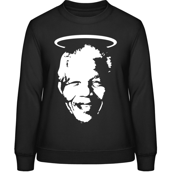 Nelson Mandela Frauen Sweatshirt contain pic
