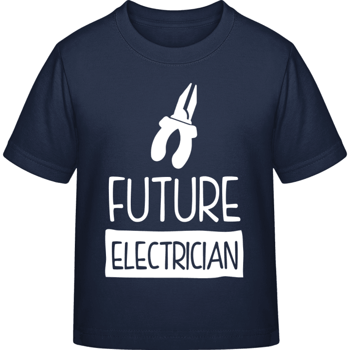 Future Electrician Design Kids T-shirt contain pic