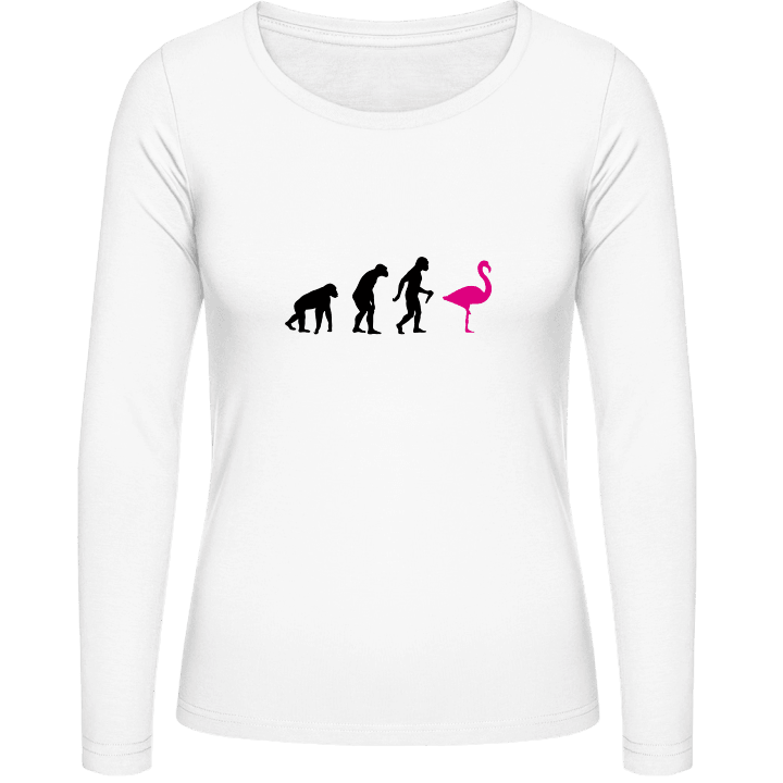 Flamingo Evolution Vrouwen Lange Mouw Shirt 0 image