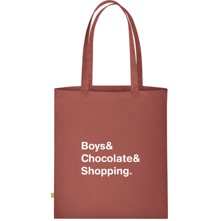 Boys Chocolate Shopping Stof taske 0 image