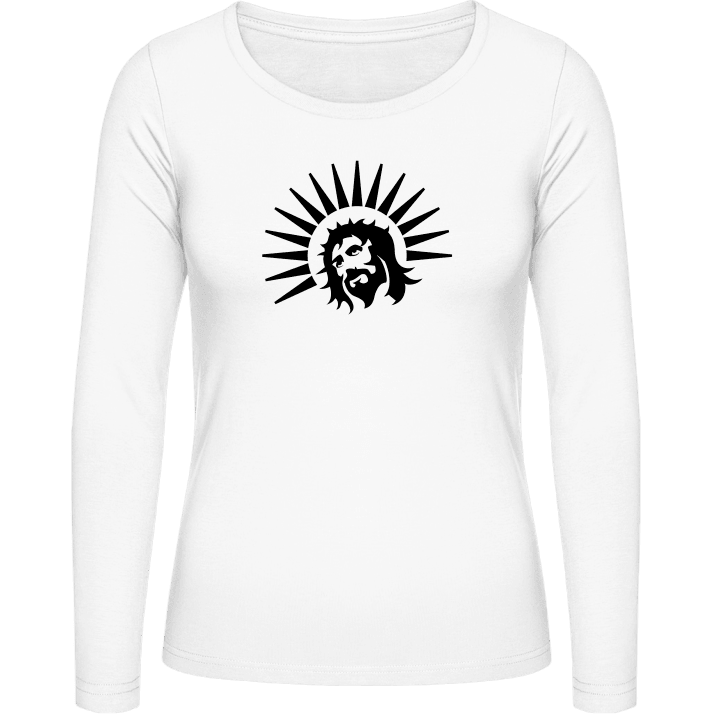Jesus Shining Camisa de manga larga para mujer contain pic