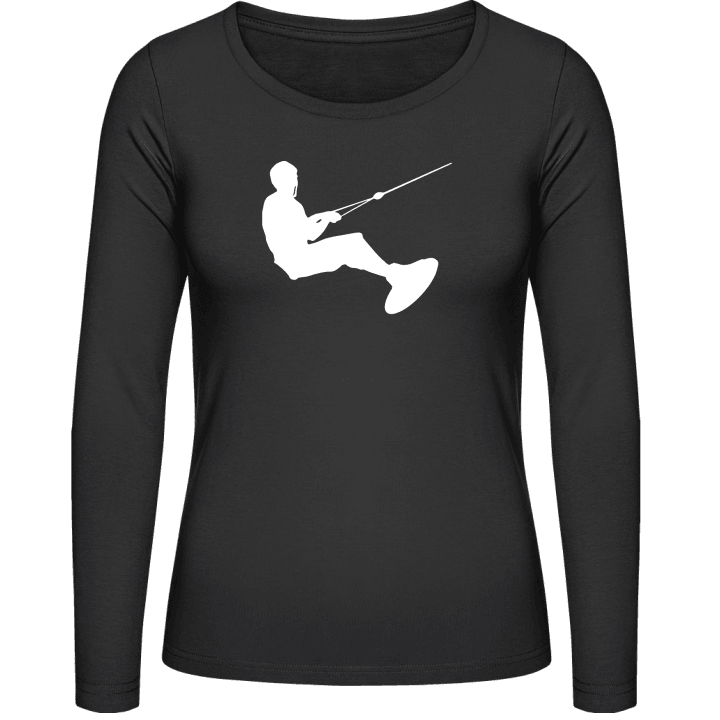 Kite Surfer Langermet skjorte for kvinner contain pic