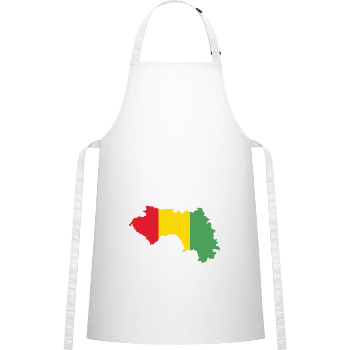 Guinea Map Delantal de cocina contain pic