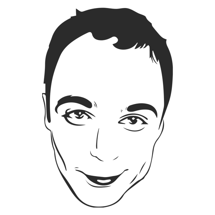 Sheldon Face Bolsa de tela 0 image