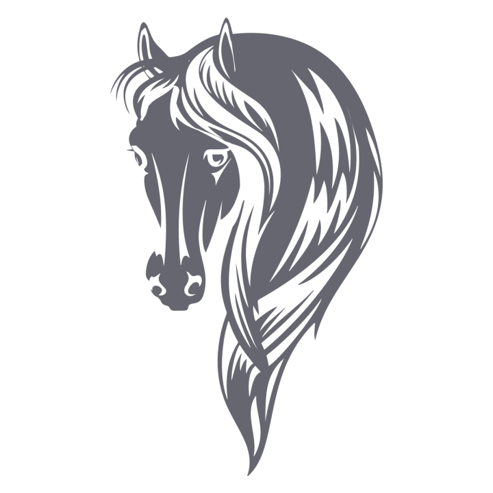 Horse Head Stylish T-shirt à manches longues pour femmes 0 image
