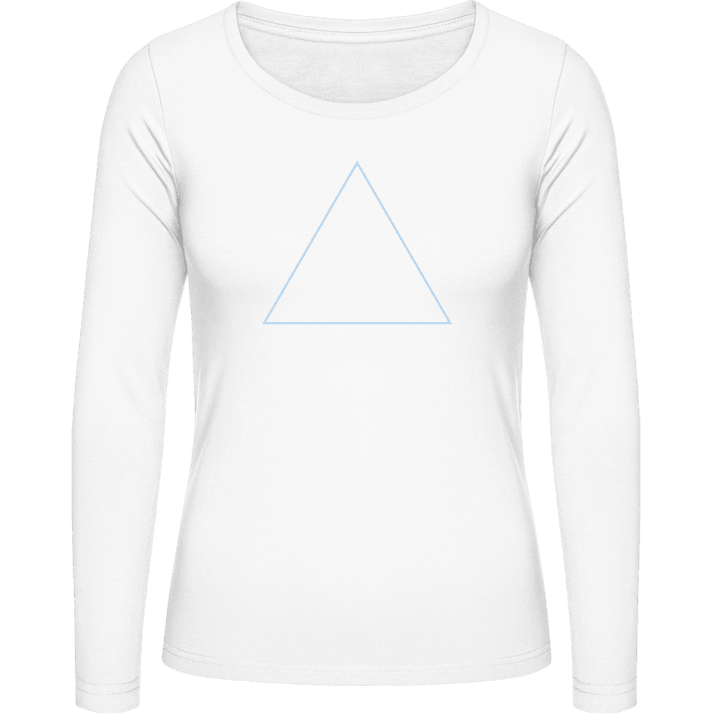 Triangle Outline Langermet skjorte for kvinner 0 image