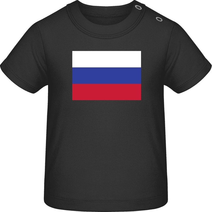 Russian Flag T-shirt bébé contain pic