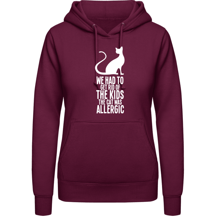 We had To Get Rid Of The Kids The Cat Was Allergic Vrouwen Hoodie 0 image
