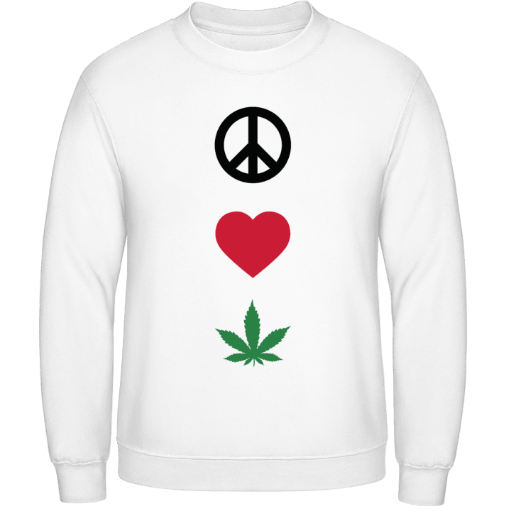 Peace Love Weed Tröja 0 image