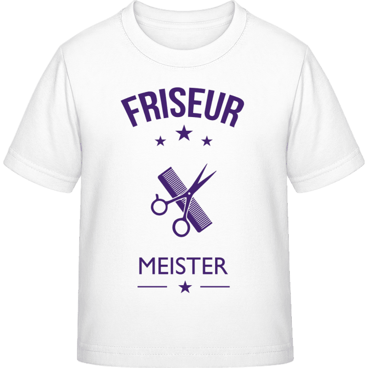 Friseur Meister Kids T-shirt contain pic