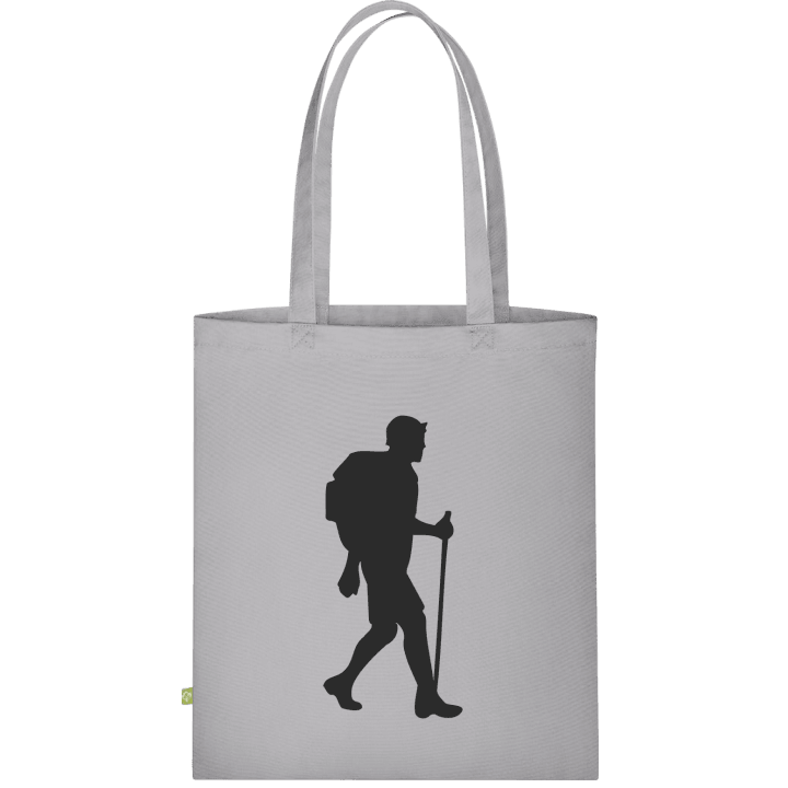 Wanderer Silhouette Stofftasche contain pic