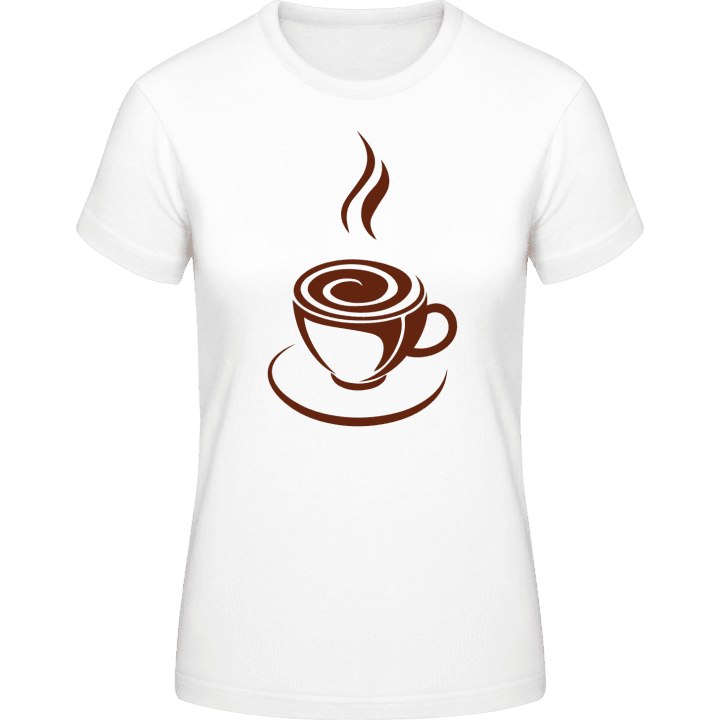Hot Coffee T-shirt pour femme contain pic