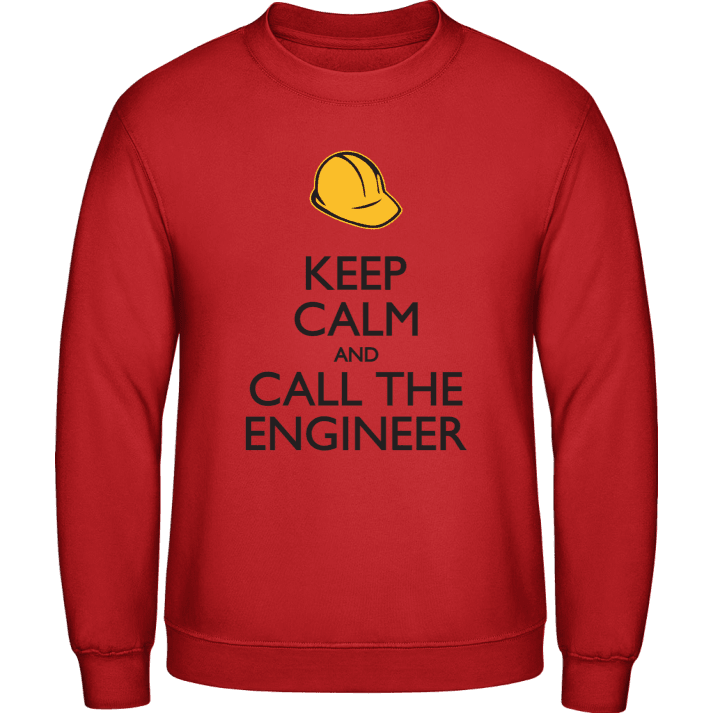 Keep Calm and Call the Engineer Sudadera contain pic