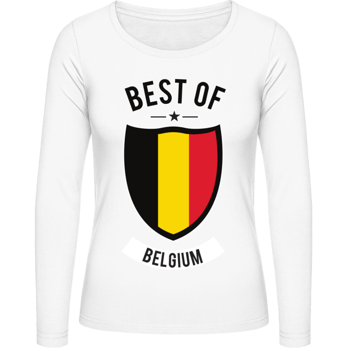 Best of Belgium Kvinnor långärmad skjorta 0 image