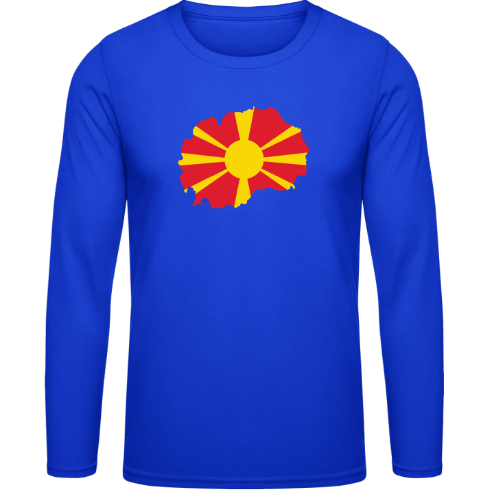 Macedonia Camicia a maniche lunghe contain pic
