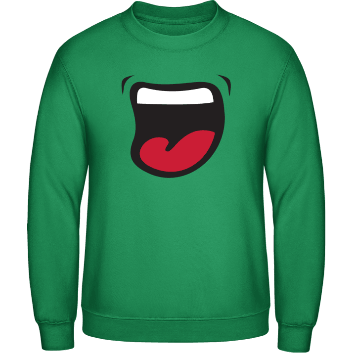 Mouth Comic Style Sweatshirt contain pic